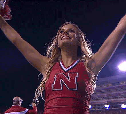 Nebraska Cheerleader